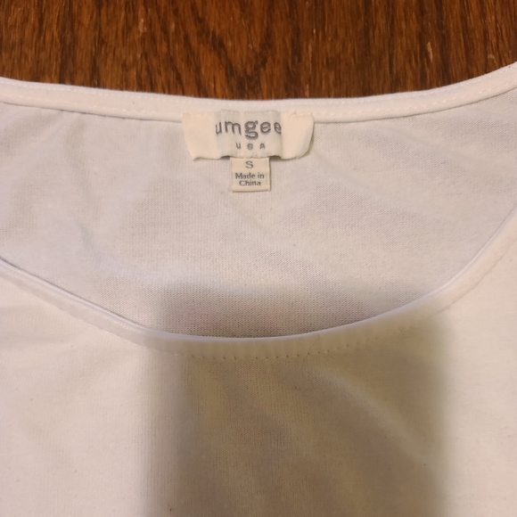 Umgee  women's size small, white top - Picture 2 of 5
